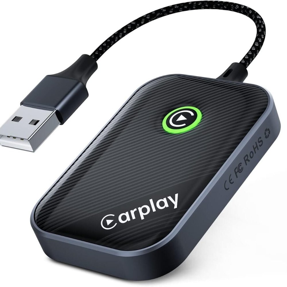 ITIDU Wireless CarPlay Adapter Designed for Cars w/Factory Wired Apple CarPlay